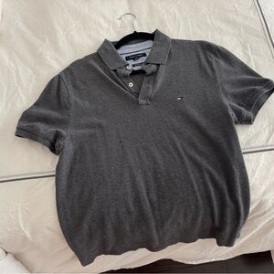 Tommy Hilfiger Charcoal Polo Shirt for Men